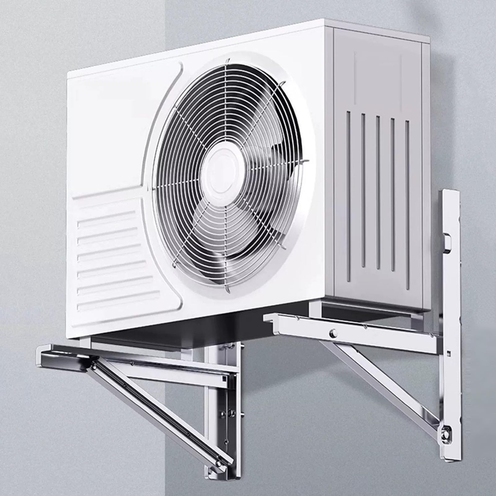 Ghgcscas One Color Air Conditioning Bracket, 304 Stainless Steel Heavy Duty Ac Mounting Air Conditioner Brackets, Max 400Kg Capacity