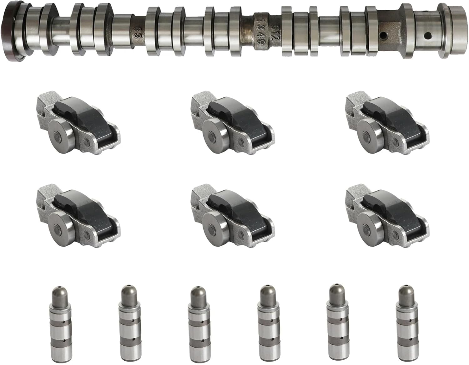 3.6 Engine Left Side Camshaft w/Intake Rocker Arm & Valve Lifter For Chrysler Pacifica Dodge Durango Jeep Wrangler 3.6L 2017-2026 5047912AC 5047896AD 5047883AC