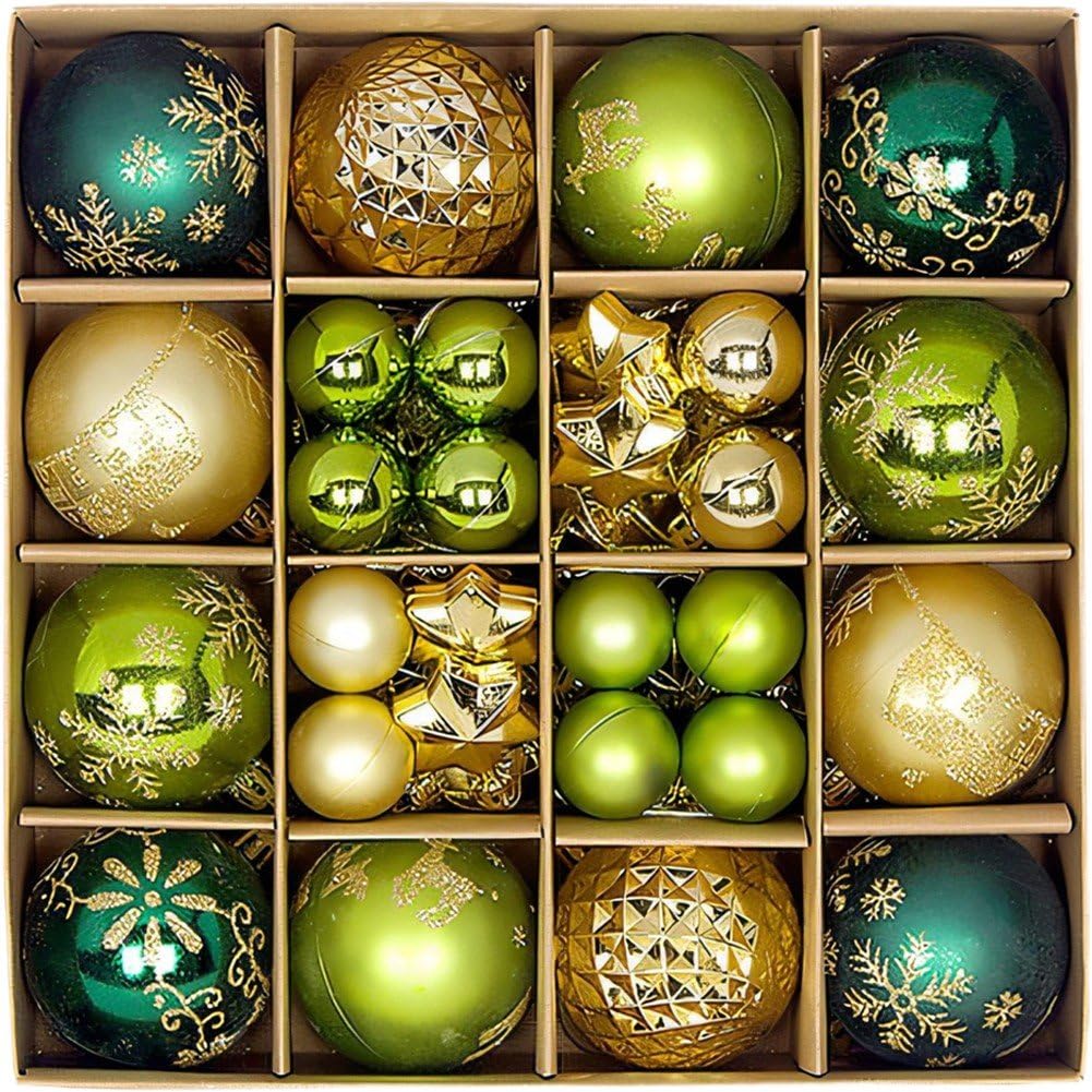 Boules de Noël transparentes ornements suspendus pour sapin et décoration de fête à la maison