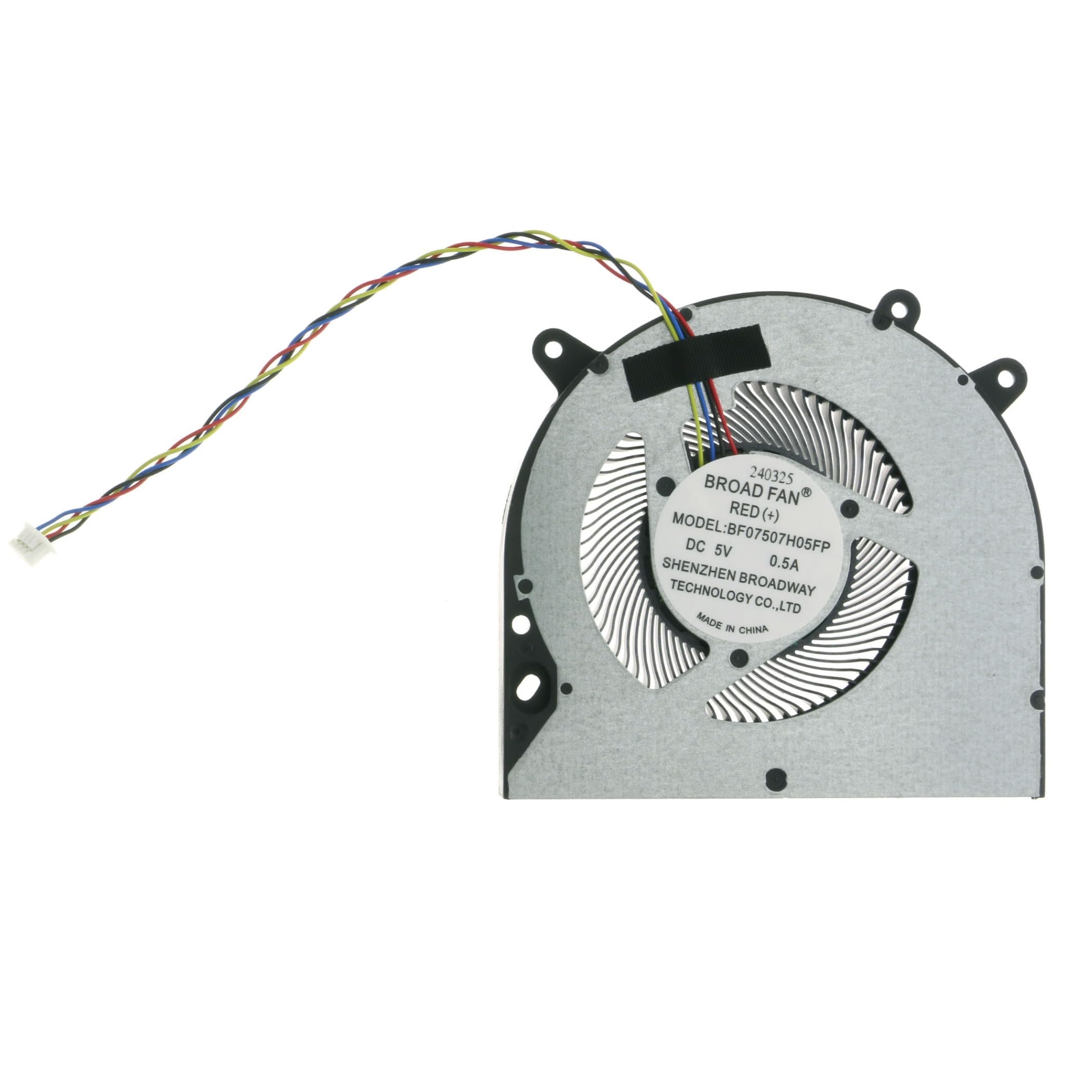 Mini PC CPU Ventola di ricambio per Beelink SER4 SER 4 BF07507H05FP DC 5 V 0,5 A 4 pin Mini PC CPU Cooling Fan