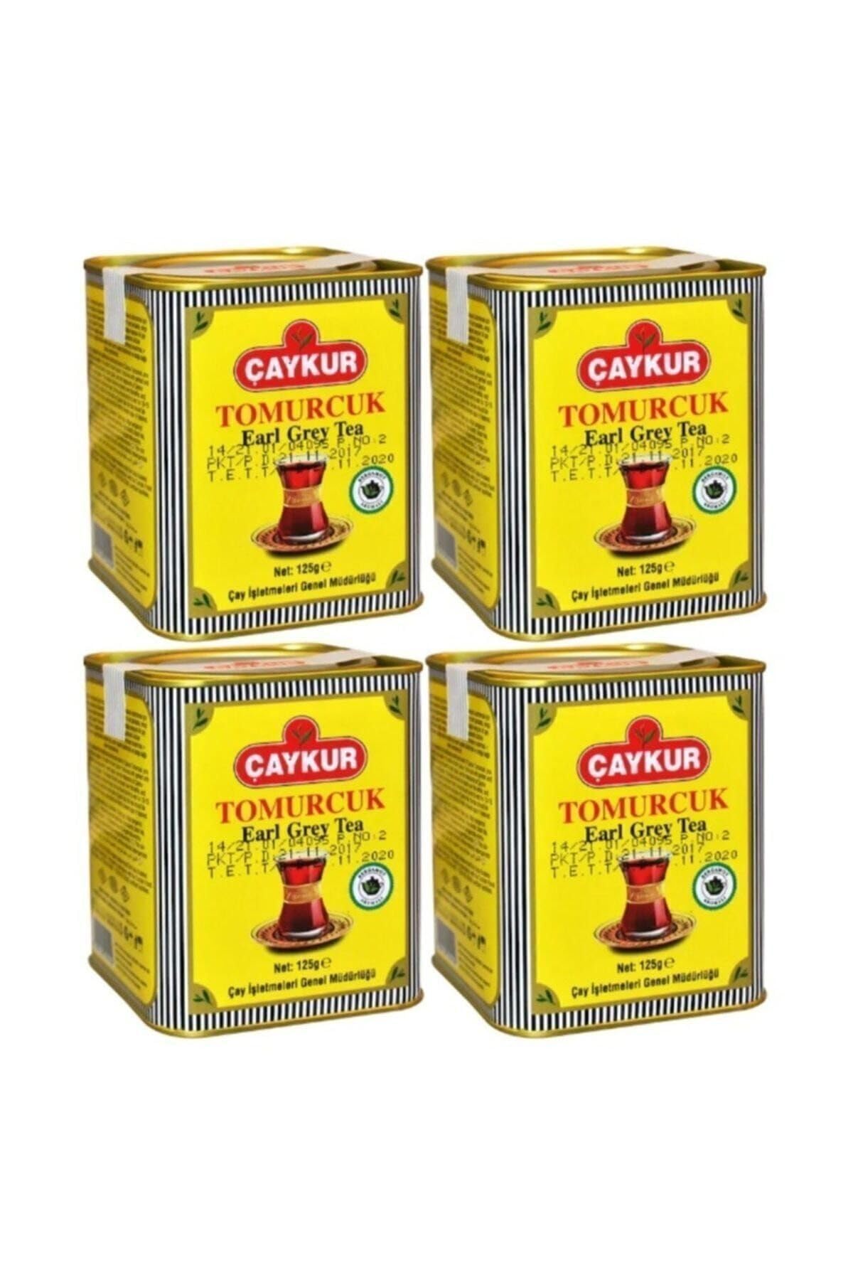 Çaykur Tomurcuk Çay 125 Gr Teneke 4 Adet