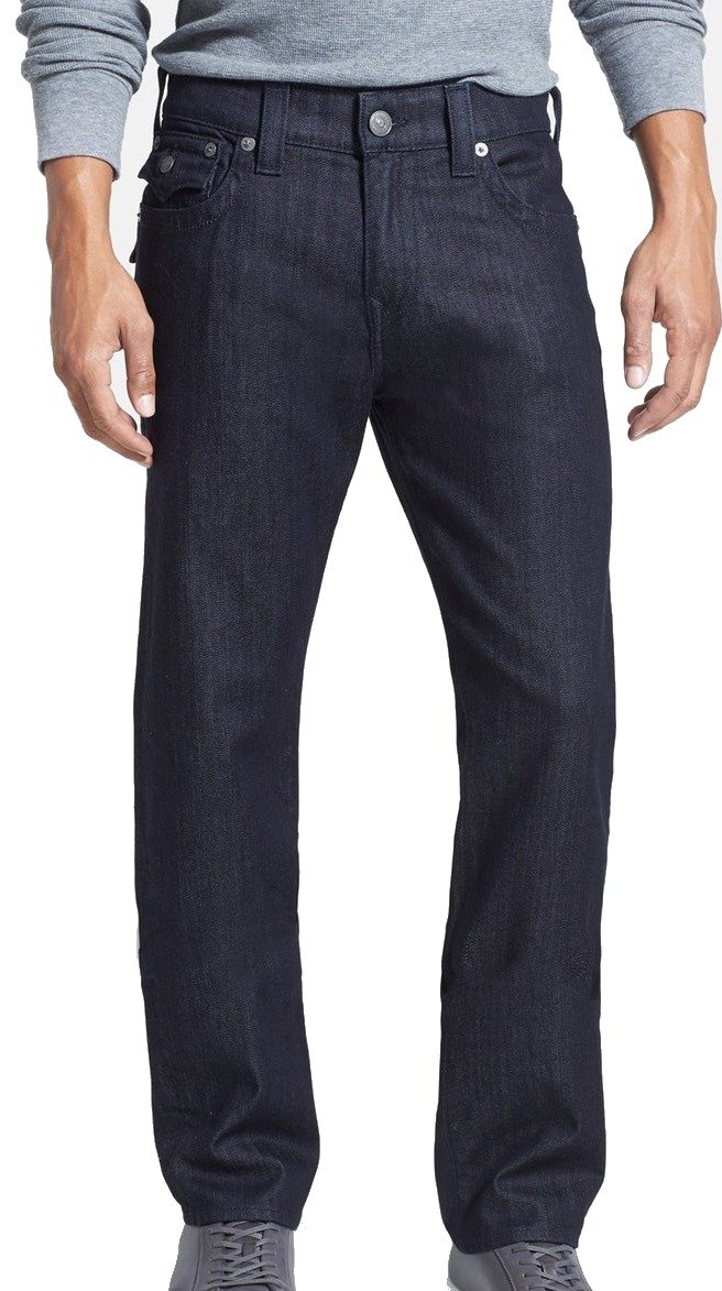 True ReligionMen's Geno Relaxed Slim Fit Jean In Midnight In Midnight