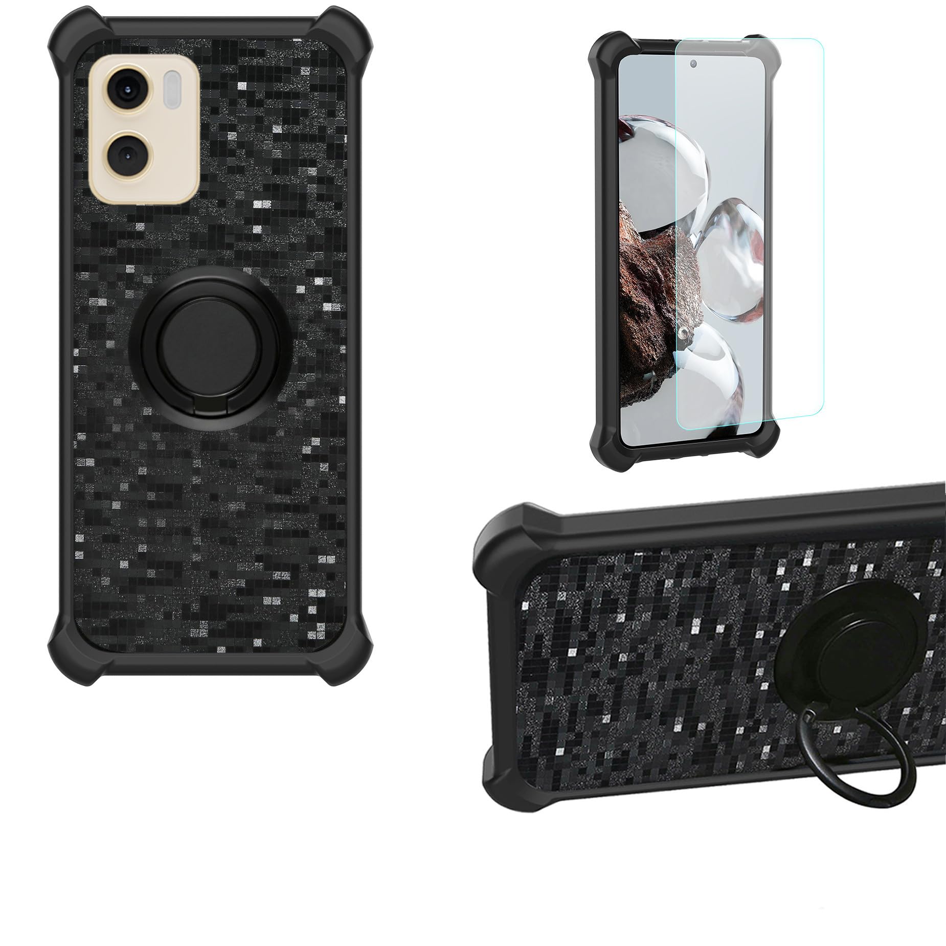 Case Compatible for Jambo Phone Jambophone Jp1 Phone Case Cover PC  backplane + Silicone Soft Frame Cover [360 Metal Ring, Magnetic Car Mount]  TZZH-HEI : Amazon.ca: Electronics