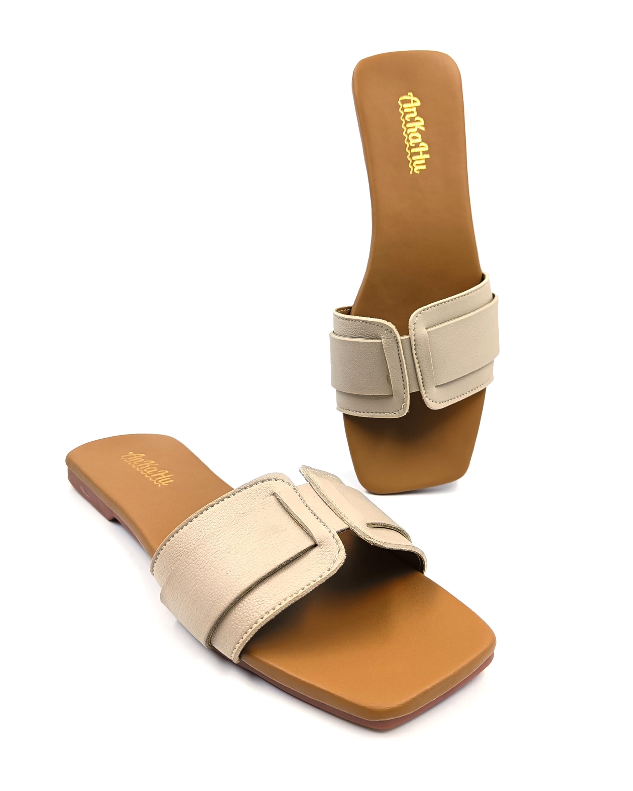 flats for women stylish daily use flip flops girls slippers footwear sandals under 300-image-8