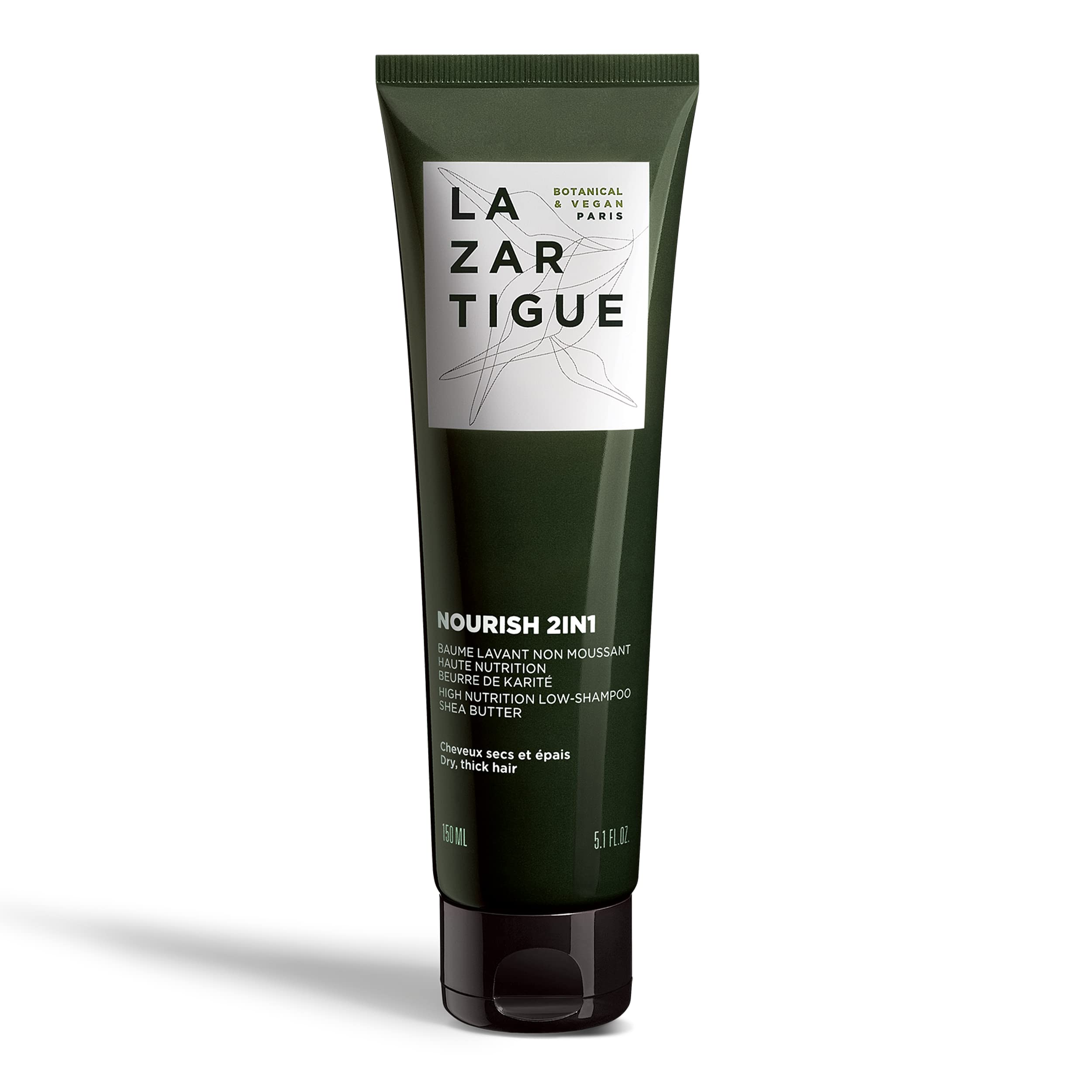 LAZARTIGUE Nourish 2in1 High Nutrition Low-Shampoo 150 ml