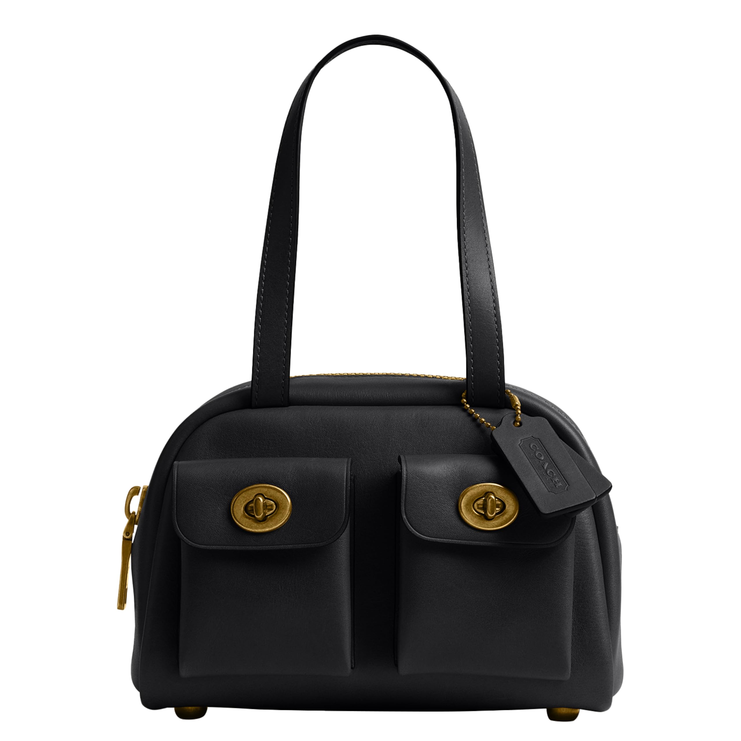 Coach Twin Turnlock Bag 20 in Graffiti, 1Z/Ochre Multi, 1z