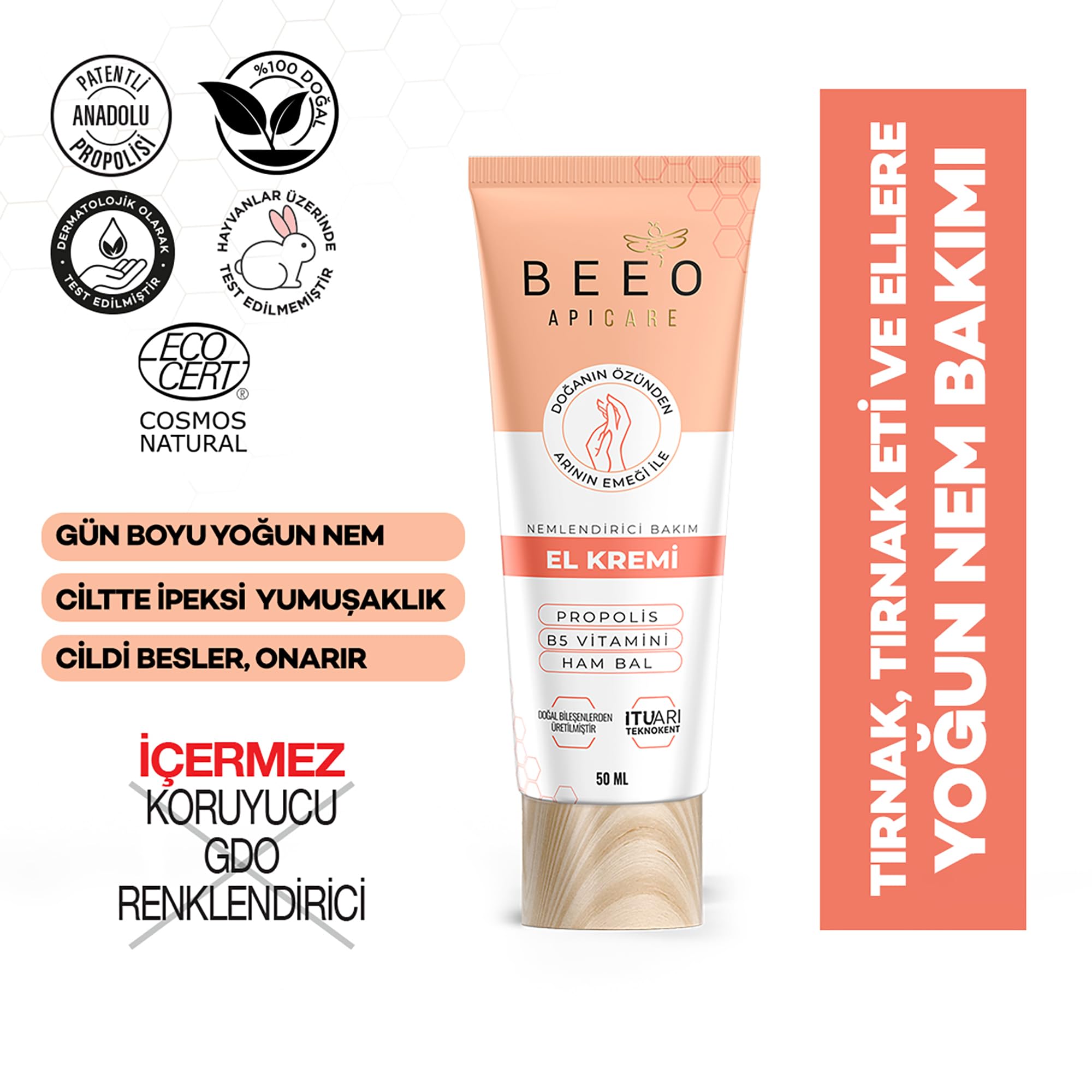 Bee'o ApiCare El Kremi, 50 ml