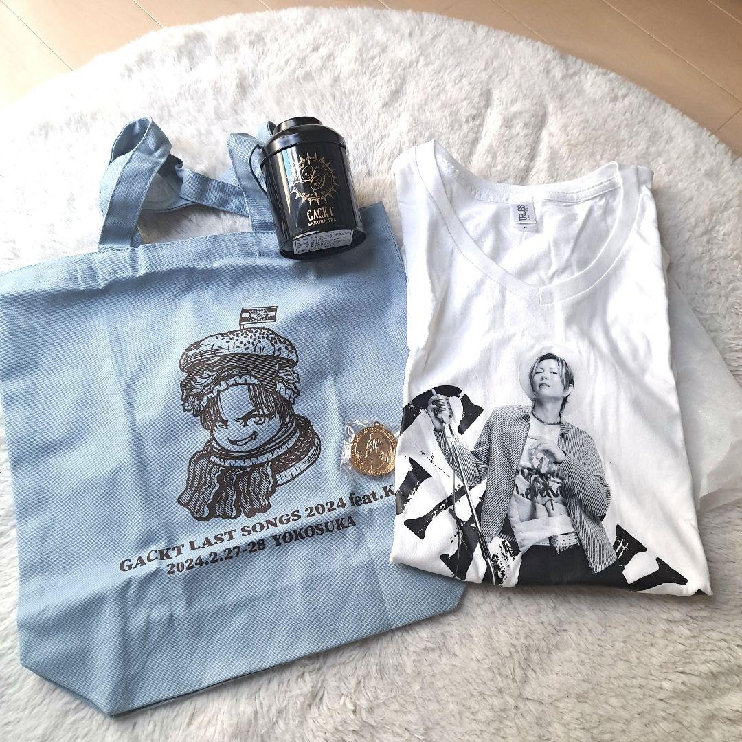 Amazon.co.jp: GACKT LASTSONGS2024 Diamond Seat Gift Tote Bag Goods