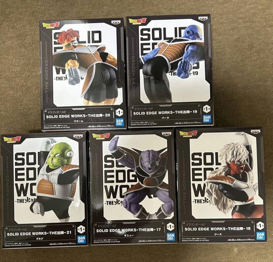 ギニュー特戦隊THE出陣 5種セット