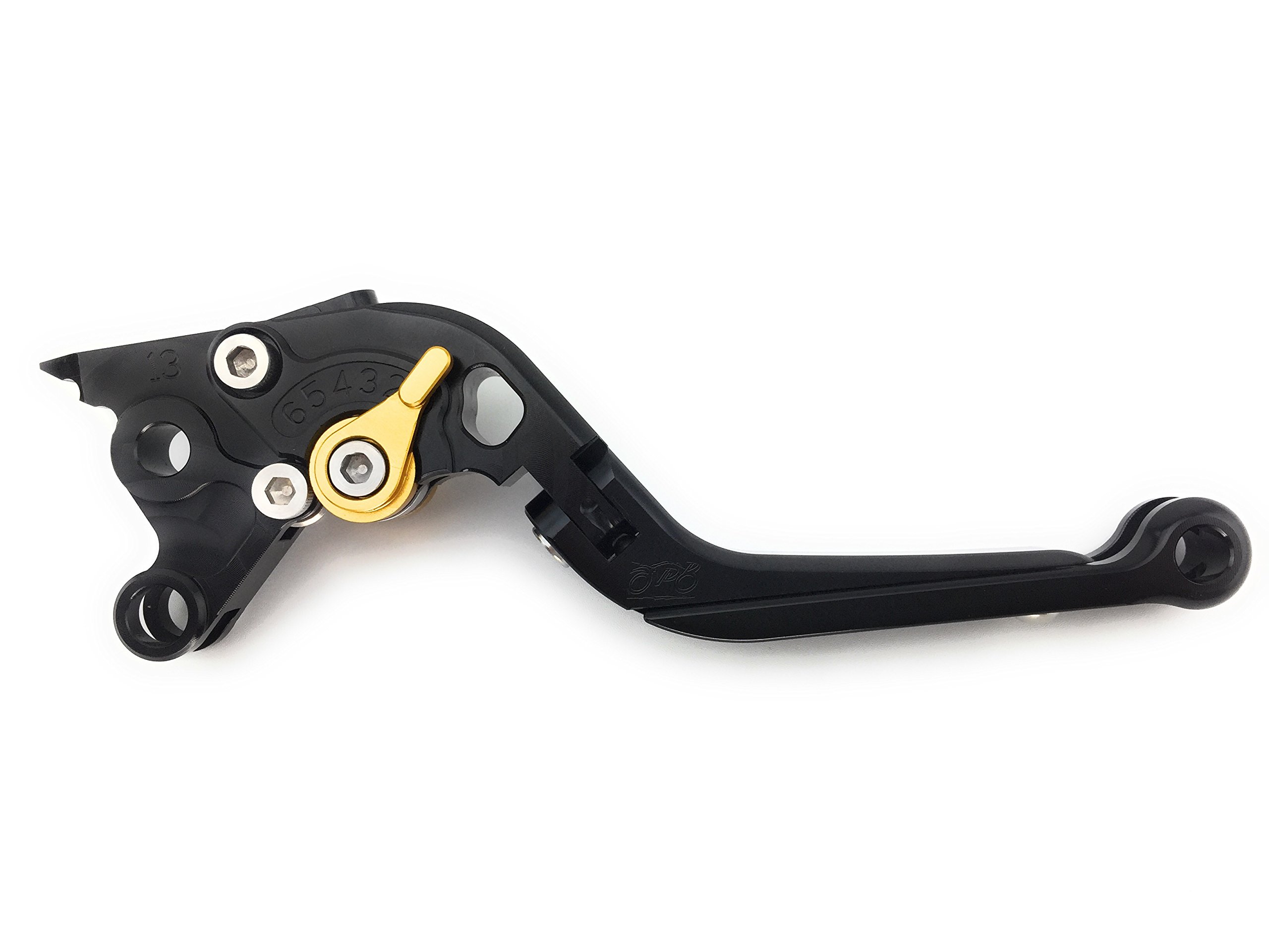 avdb-moto Coppia di leve regolabili e pieghevoli CNC Compatibile con Daytona 675R 2011 – 2017