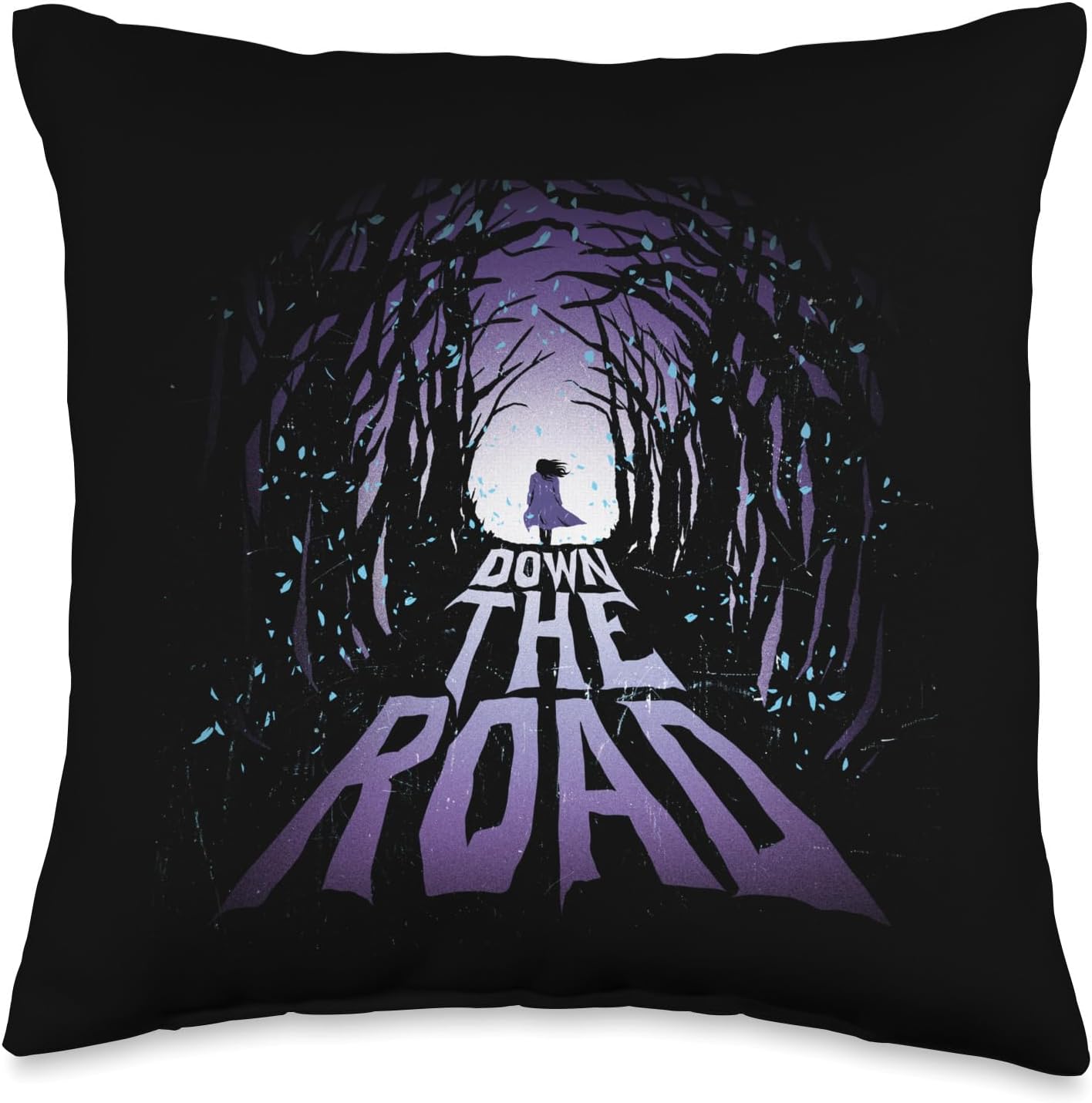 Marvel Agatha All Along Agatha Harkness Down The Road Throw Pillow