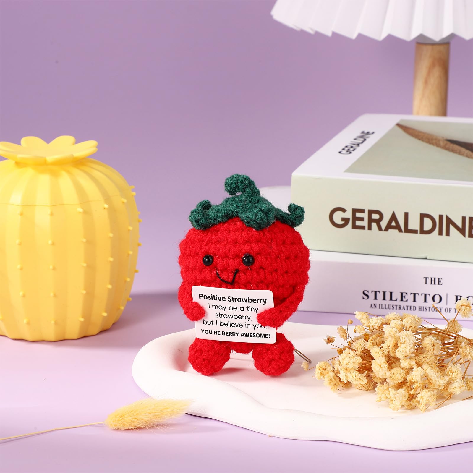 heart felt strawberry gift 5種キーホルダー Amazon.com: TOYMIS Cute Positive Strawberry, Crochet Strawberry