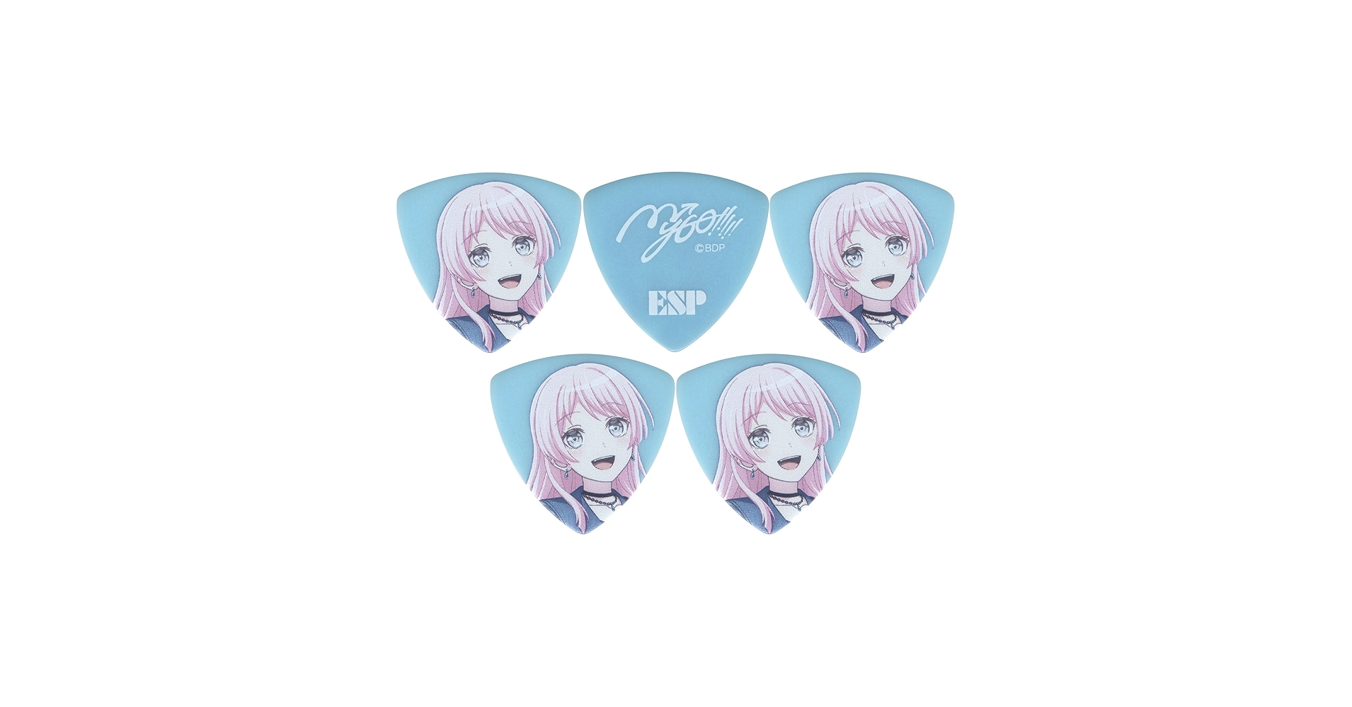 BanG Dream! It's MyGO!!! ピック ESP製 ESP×バンドリ！ ガールズバンドパーティ！ コラボレーション