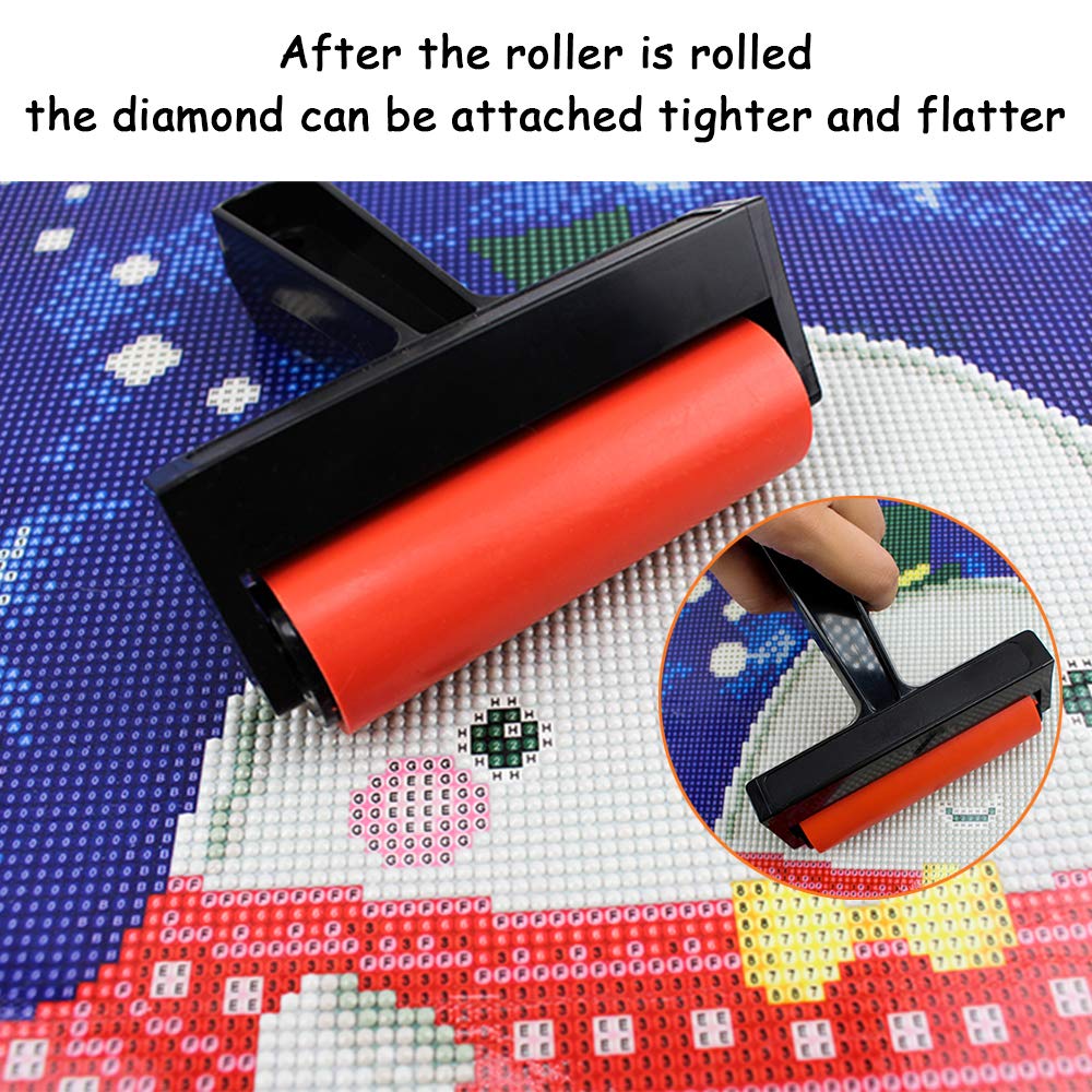 Set di Strumenti per Pittura a Diamante da 124 Pezzi Kit Punto Croce Accessori da Ricamo per Ricamo con scatole portaoggetti per organizzatore