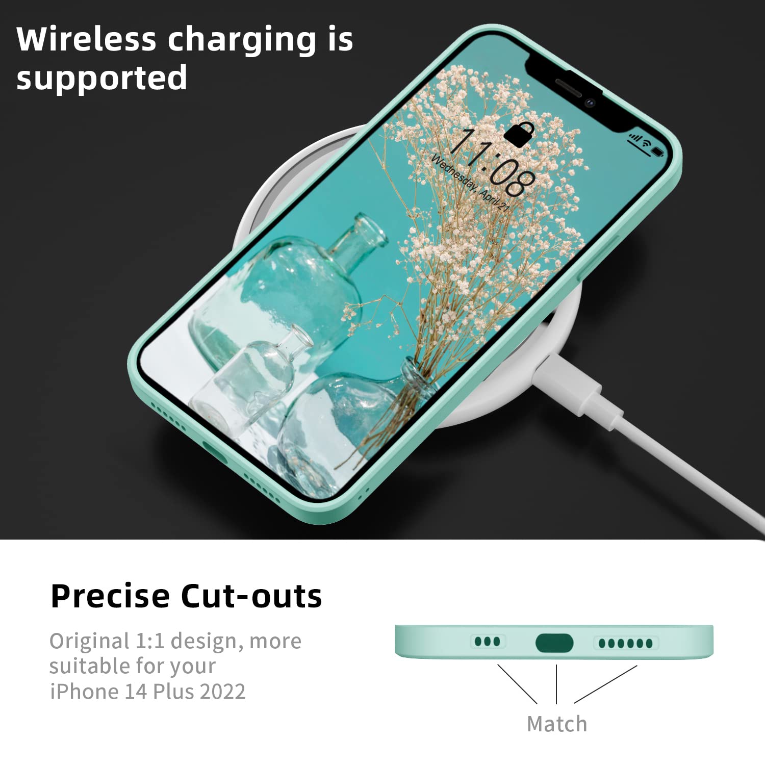 WXX Silicone Case For IPhone 14 Pro Max, Mobile Phone Case For IPhone 14 Pro Max