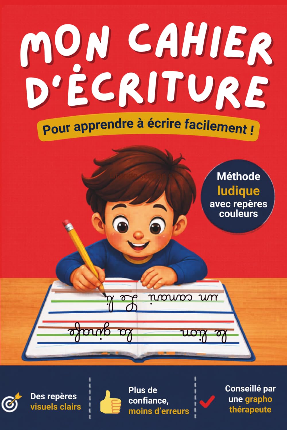 Cahier écriture grande section cp: cahier d'entrainement à l’écriture. Ce cahier d'activités scolaires est un cahier d'écriture pour apprendre à ... Cahier de vacances d’écriture en maternelle.