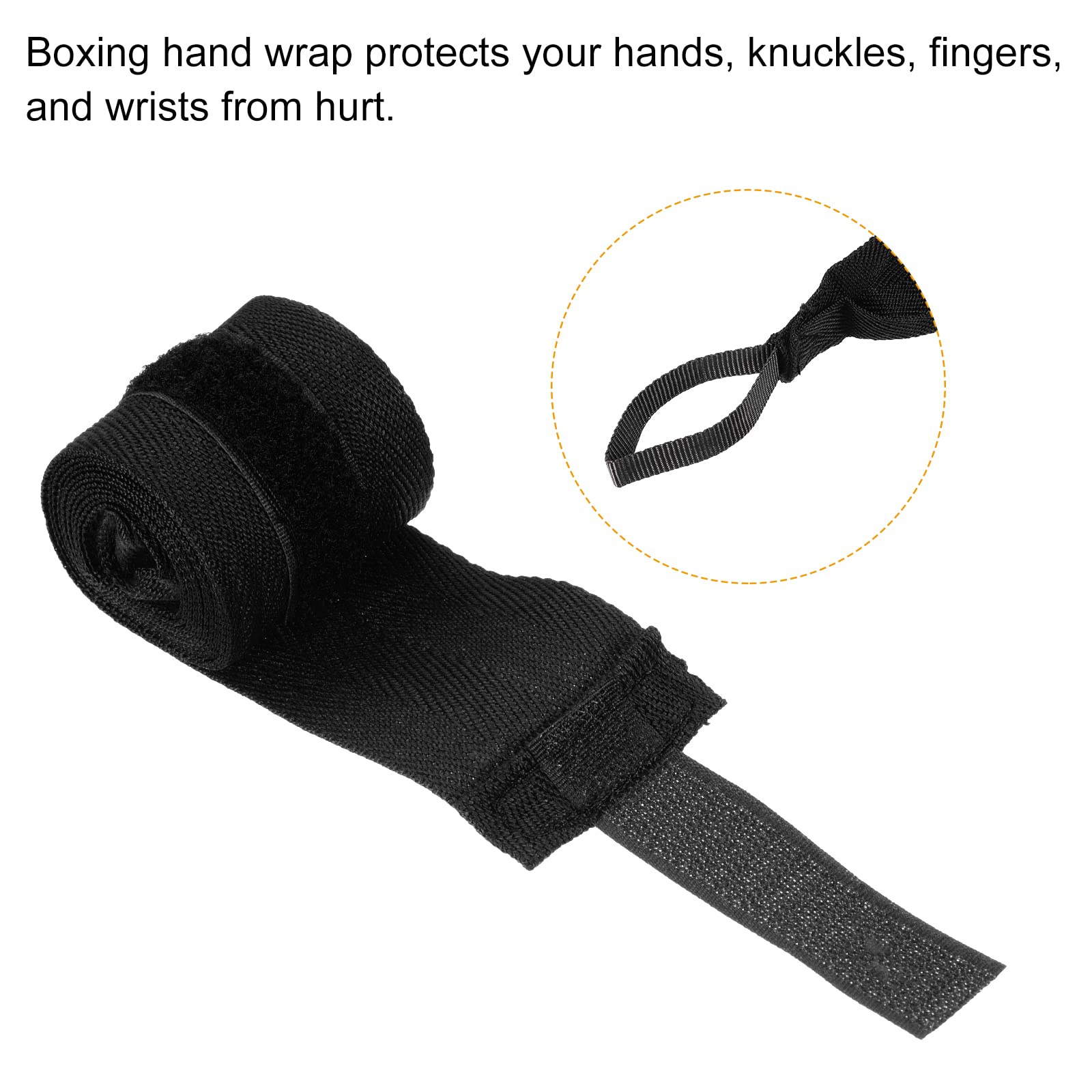 Bandage De Boxe Avec Passe-Pouce 4 Mètres Bandes De Protection De Main