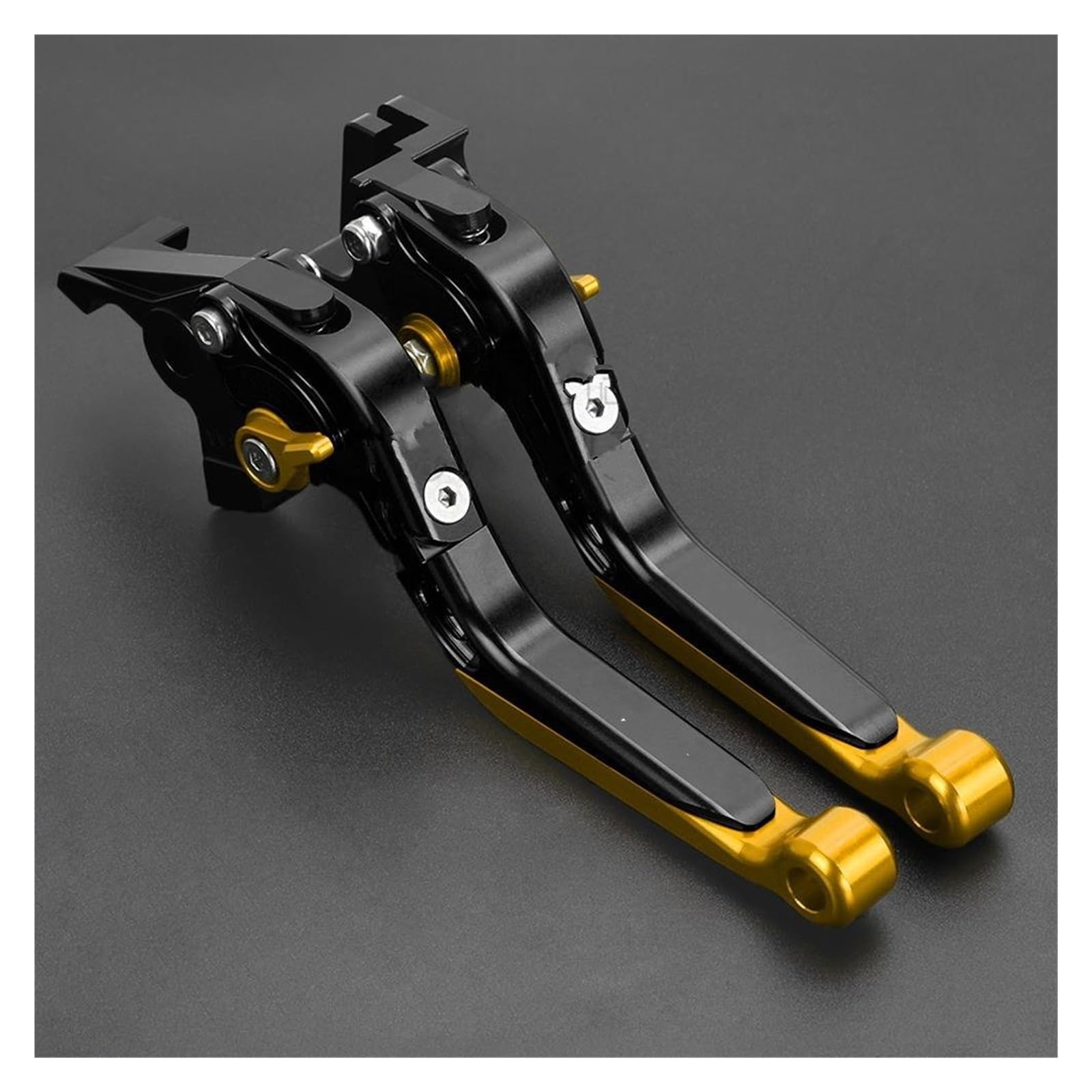 OUVECR Motorbike Brake Levers for CB599 for CB600F for Hornet 1998-2006 Adjustable Brake Clutch Lever Foldable Extendable(C)