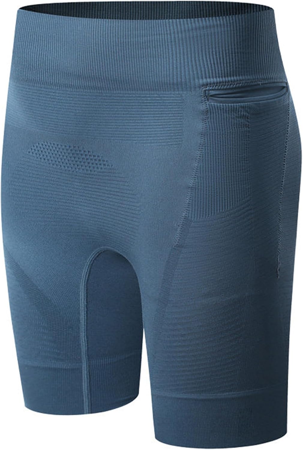 Running Half Tights Compression Short for Men with Phone&Powerbar Gel Pockets