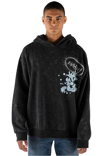 Disney Mickey Mouse Mens Fleece Pullover Hoodie Adult Sizes (X-Small