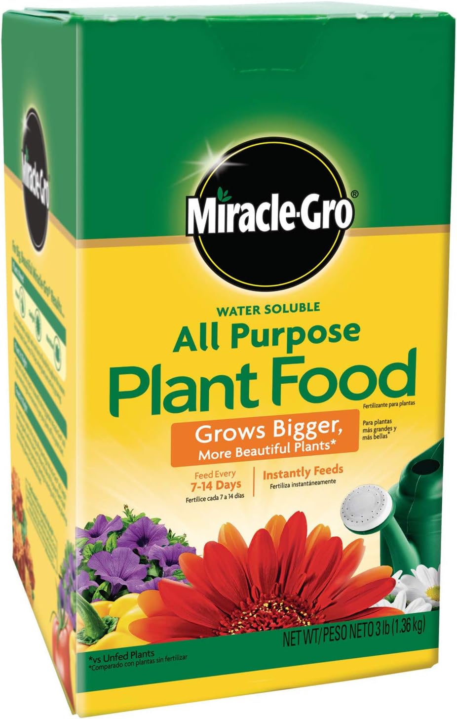 Miracle-Gro water soluble all purpose plant food