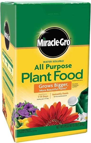 Miracle-Gro Water Soluble All Purpose Plant Food: The Ultimate Easy-Feed Fertilizer