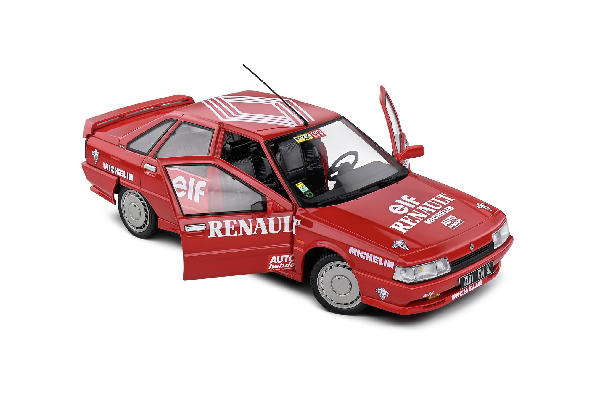 Amazon.co.jp: Solido 1:18 ルノー 21 MK.1 ターボ 1988 レッド : ホビー