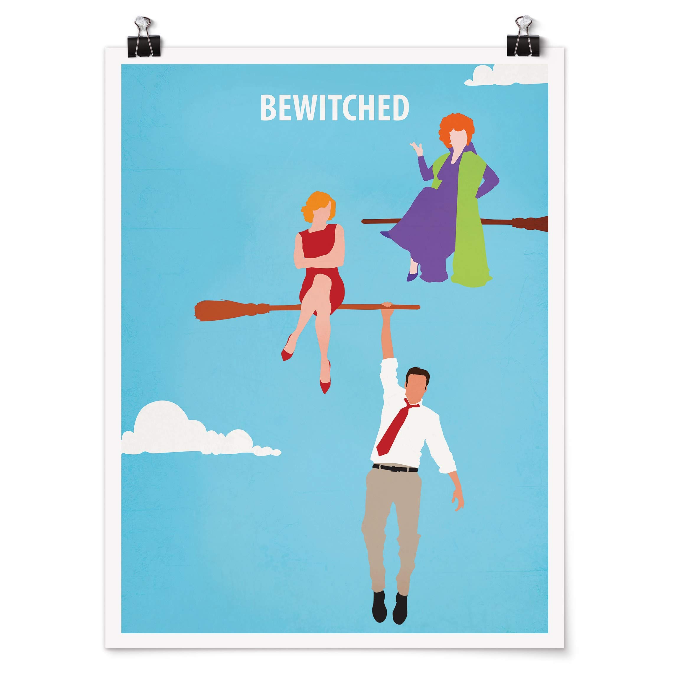 Bilderwelten Poster Film Poster Bewitched Portrait Self-adhesive satin finish 80x60cm