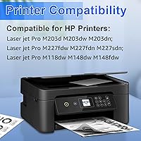 Vista 2 de NineLeaf Paquete de 1 unidad de tambor compatible de repuesto para HP 32A CF232A Uso para M203d M203dn M203dw M227fdw M227fdn M227sdn M148dw M148fdw