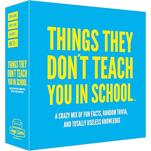 Hygge Games Things They Don't Teach You in School Party Trivia Game