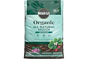 Miracle-Gro Organic Mulch with Cocoa Beans