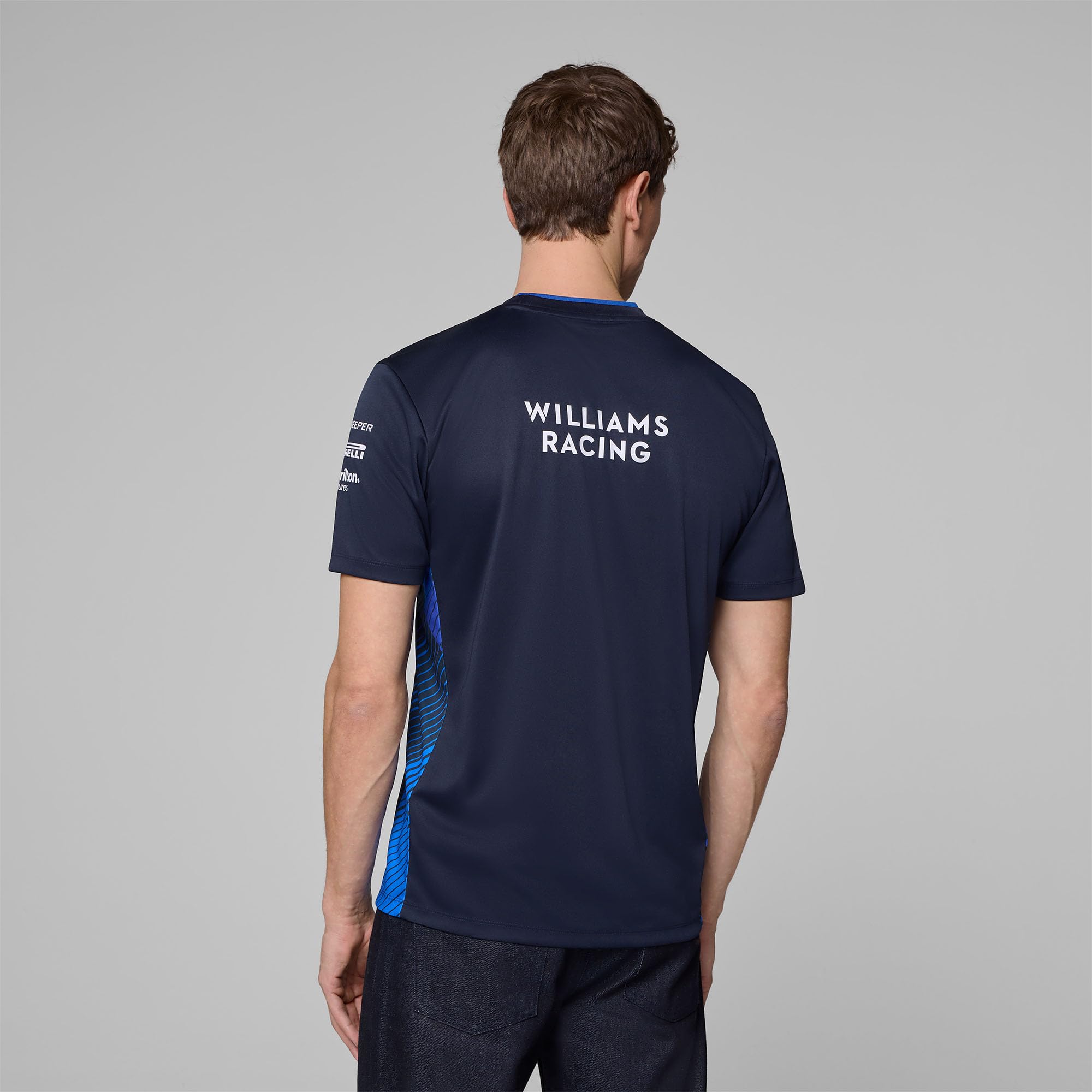 PUMA Williams Racing Formel 1 Herren 2025 Team T-Shirt - Marineblau - Größe: XL