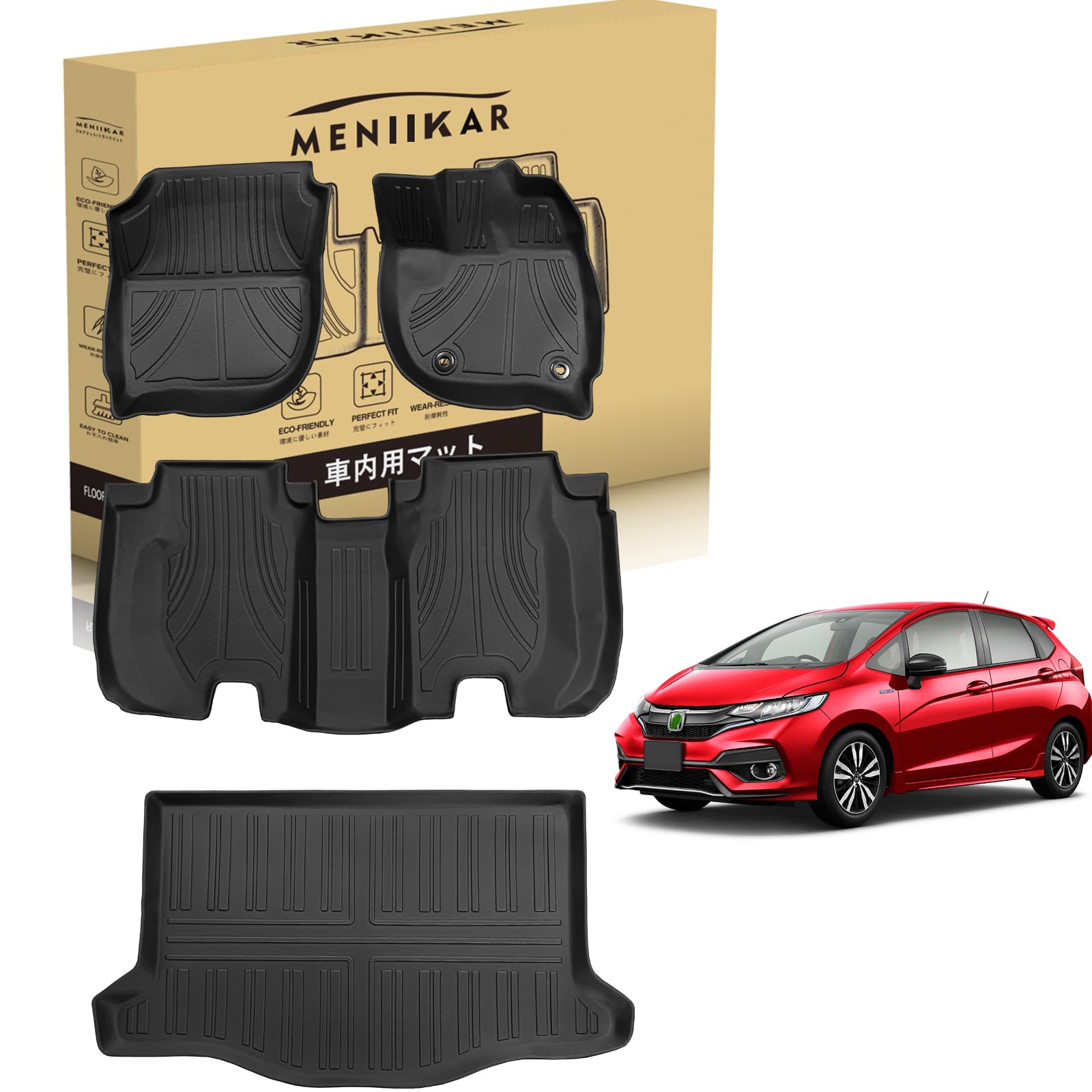 Amazon | MENIIKAR ホンダフィット GK3/GK4/GK5/GK6 GP5/GP6型 AT車