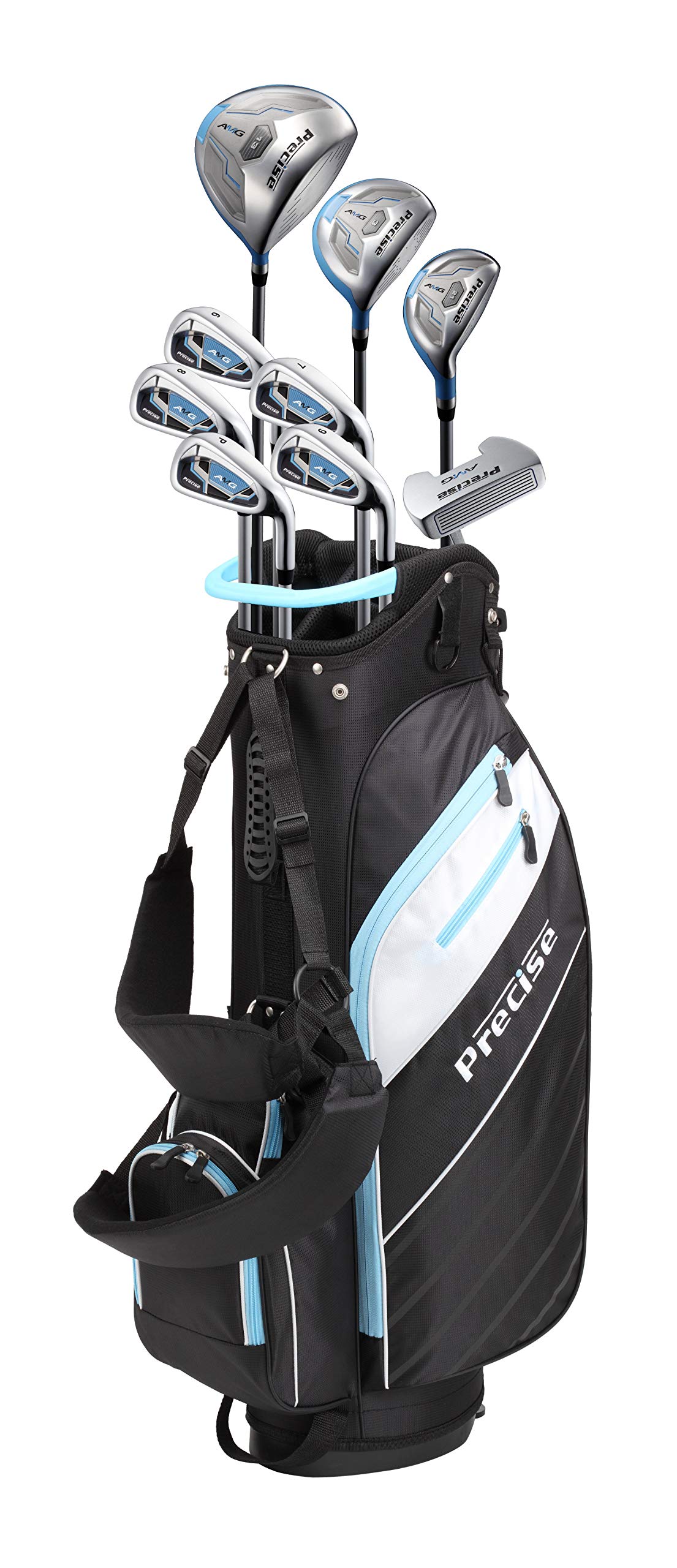 Precise AMG Ladies Womens Complete Golf Clubs Set Includes Driver