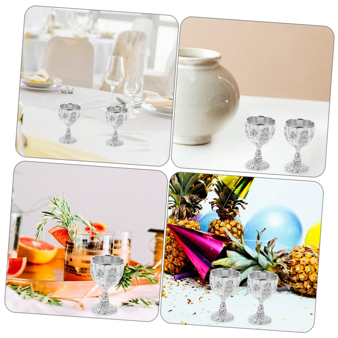 Alipis 10 Pièces Verre À Vin Européen Gobelet À Boire Verres À Vin En Tasses À Café Expresso Tasse À Vin D'Halloween Gobelet À Calice Tasse À Vin Tasse À La Maison