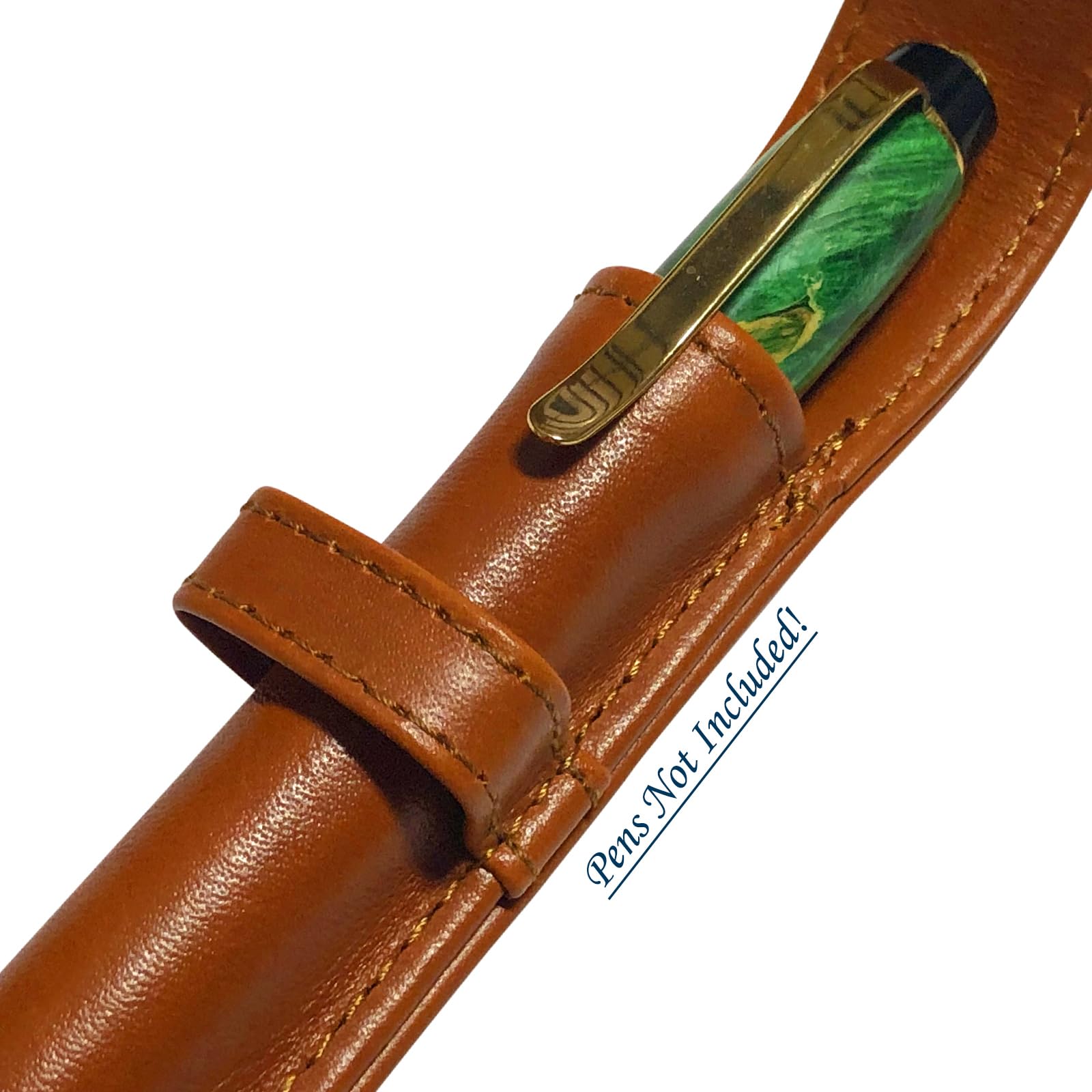 Tan – portapenne in pelle singolo