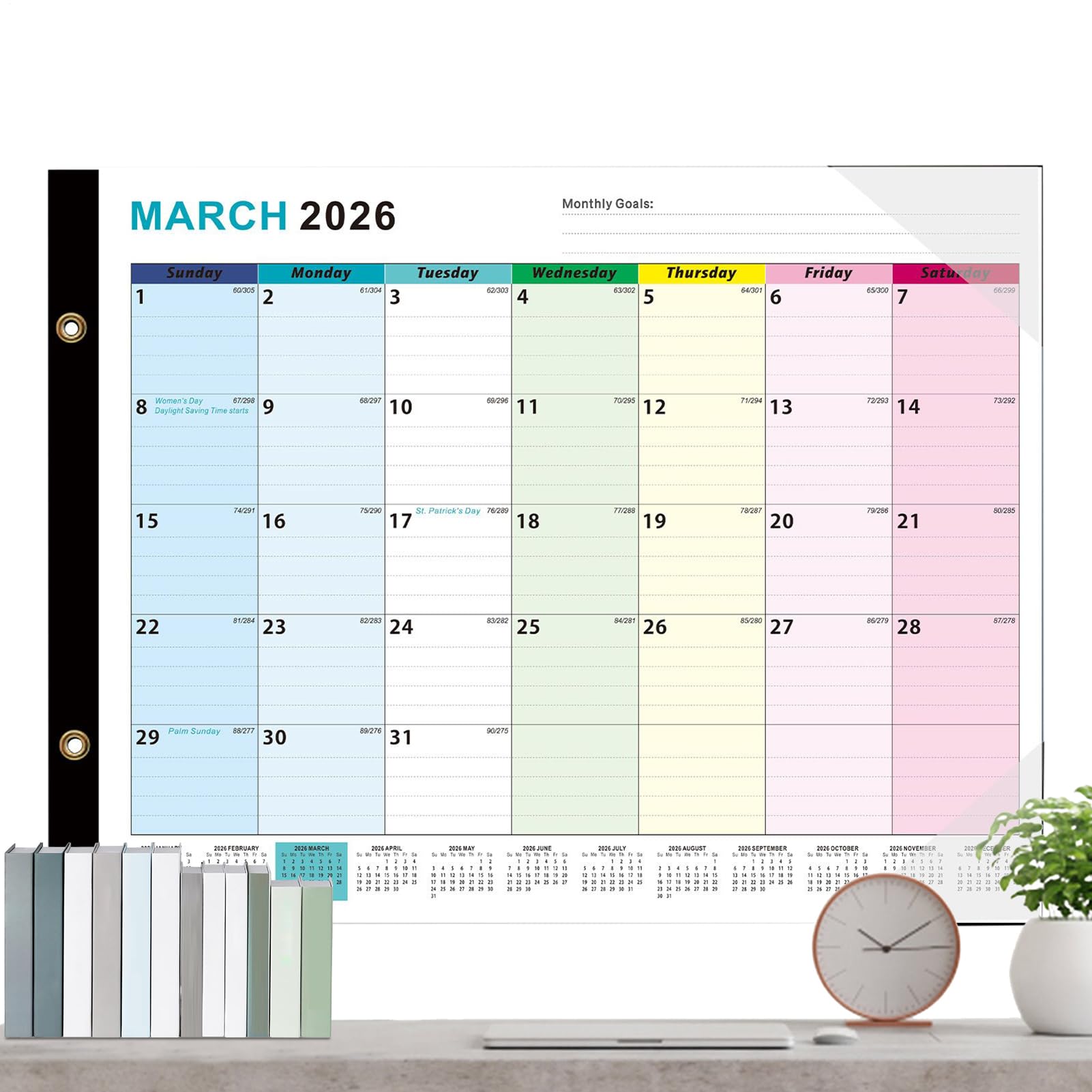 Trocken Abwischbarer Wandkalender Großer Monatsplaner