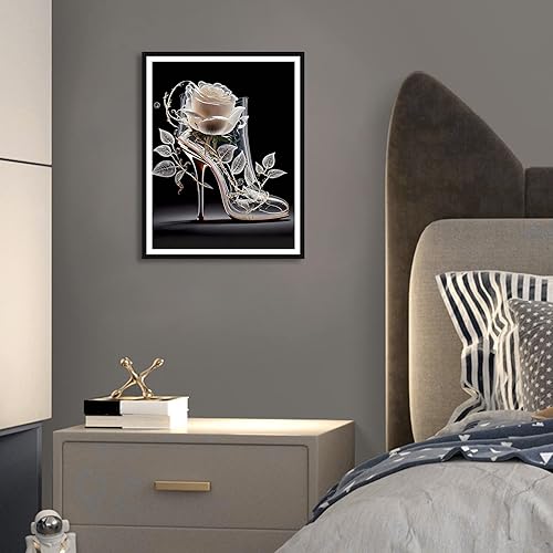 Miniatura 7 de Stalente Kits de pintura de diamantes para adultos, kits de arte de diamantes 5D para principiantes, pintura de diamante redonda para decoración de