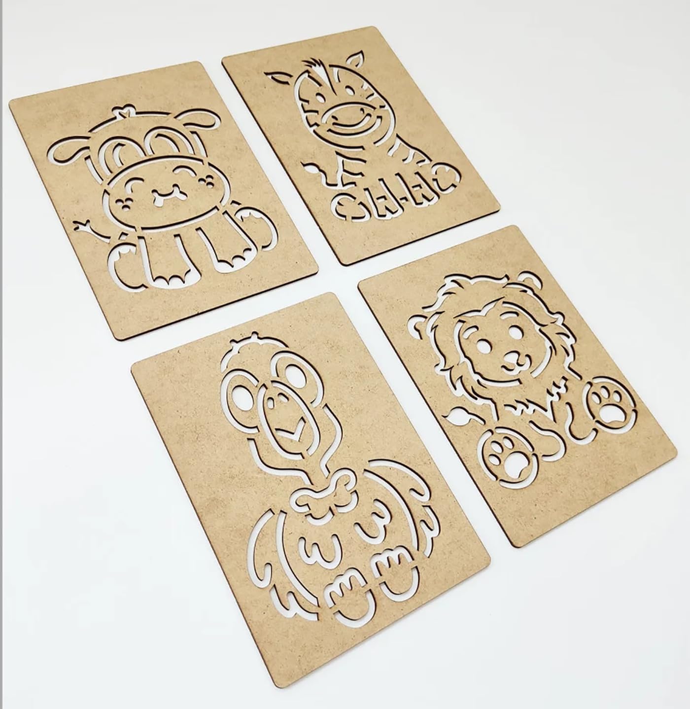 Cliths Montessori Safari Animals Template - 17 Line Templates for Learning About African Wildlife 4