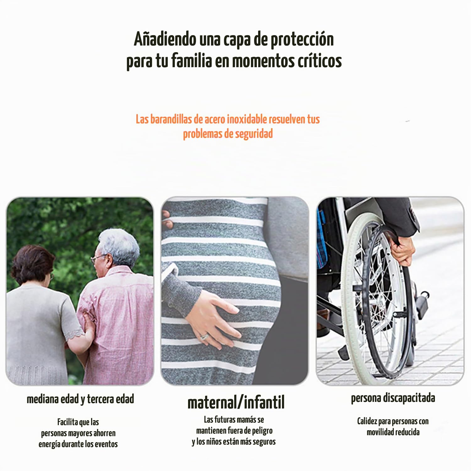 Barra Baño Minusvalido,Agarraderas Baño Para Mayores,Tipo l 70x50 Cm,Barandilla De Seguridad Vertical,Carga Máx 200kg,Para Mujeres Embarazadas, Ancianos y Discapacitados (Pulido, Lado Derecho)
