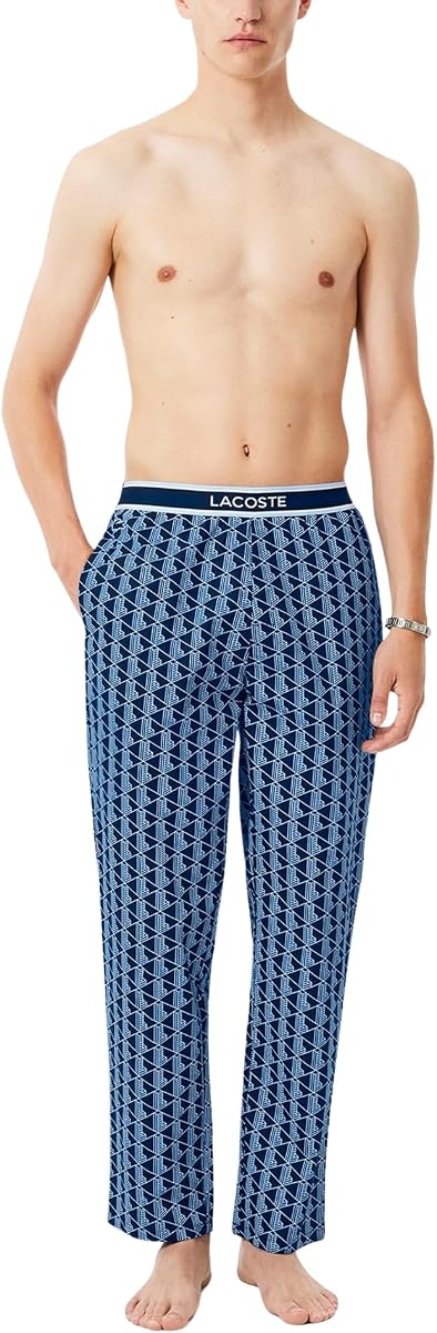 Men's Monogram Poplin Pajama Pants