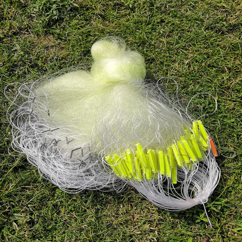 Nylonowa pułapka wędkarska, 40 m, 0,3 mm, monofilament, 3-warstwowa konstrukcja ze spadkiem wagi, przenośna i odporna do łowienia średnich i dużych ryb