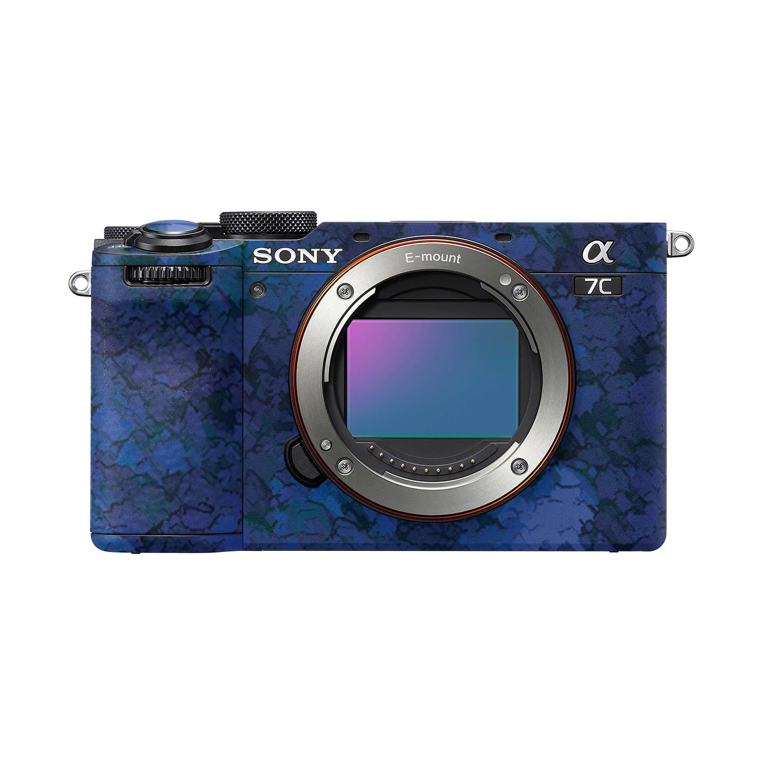 Camera Skin Compatible with Sony A7C Mark II (2023) - Blue Ice - Premium 3M Vinyl Protective Wrap Decal Cover - Easy to Apply | Crafted in the USA by MightySkins