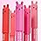 TONYMOLY Petit Bunny Lip Gloss for Women, Long Lasting Lip Crayon, Korean Lips Gloss, Vitamin E Enriched, Soften & Moisturize Lips, 3 pk