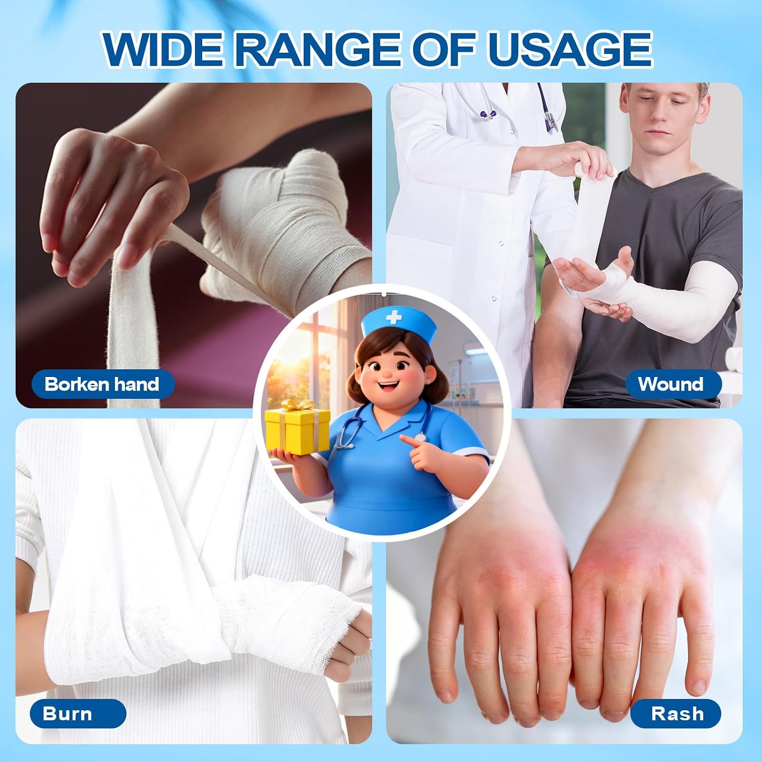 Waterproof Cast Covers for Shower Arm (9''×22'') | Medical-Grade Reusable Protector Sleeve for Shower & Swim, Fit Broken Wrist, Burn & Surgery Wound Recovery