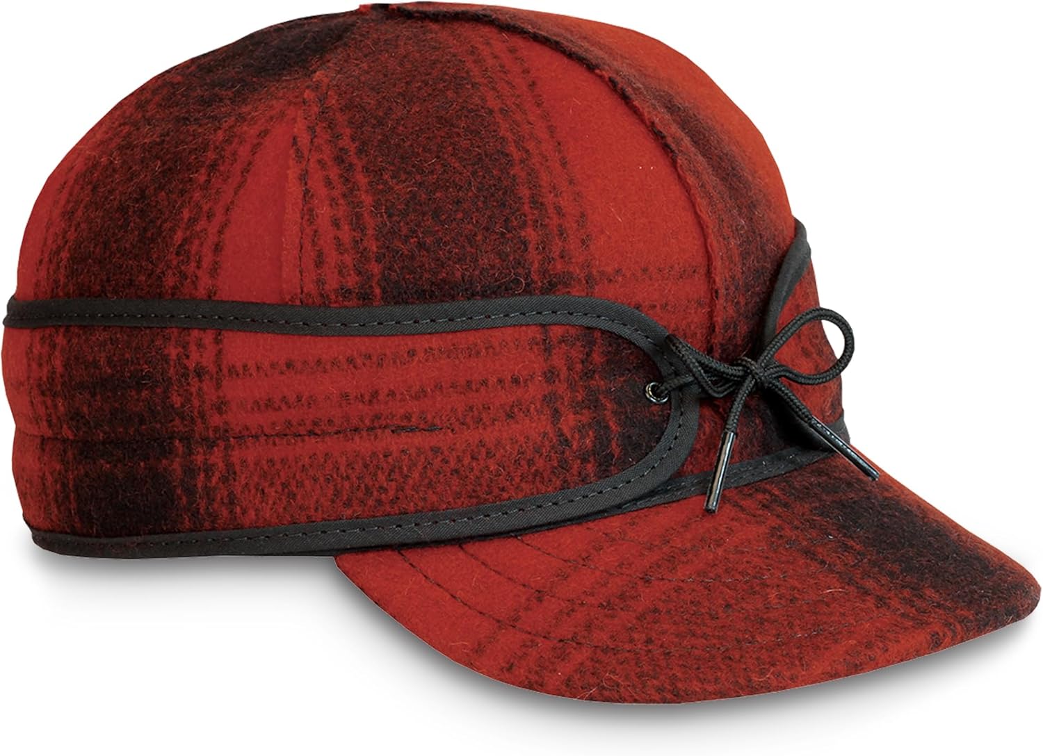 Stormy Kromer The Original Cap, Wool Blend Hat, Warm Winter Outdoor Cap with Flannel Lining, Earflaps, for Men and Women