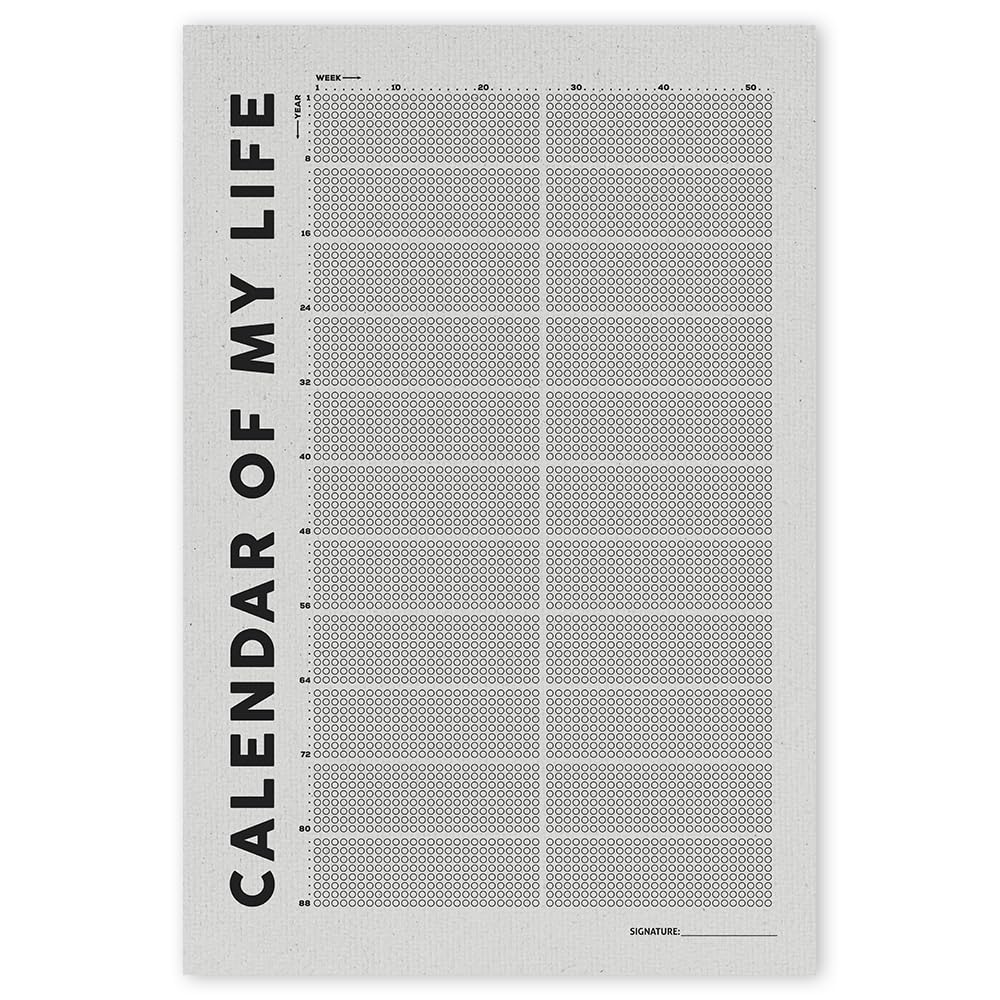 Calendar of My Life Poster, 16