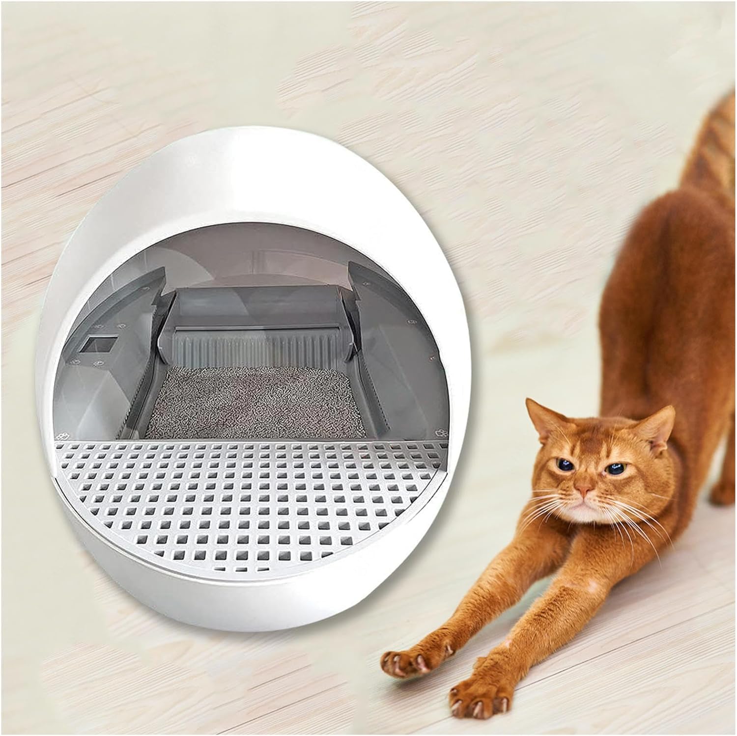 Electric Litter Boxes Self Cleaning, for Multi Cats,Easy