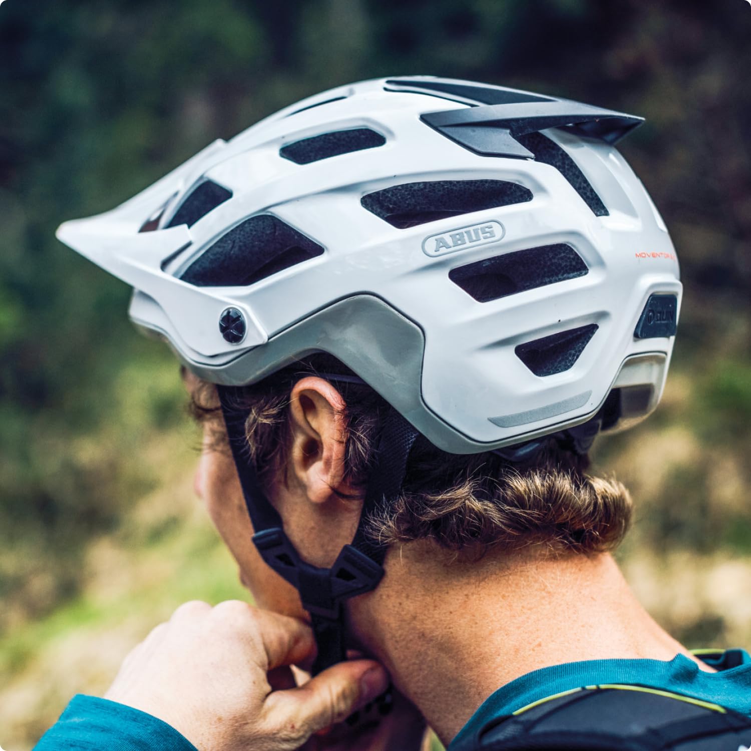 Casco para ciclismo de montaña ABUS Moventor 2.0 - Casco de bicicleta de gran comodidad - Casco para ciclismo de montaña, unisex