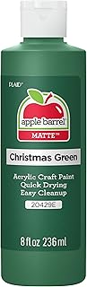 Apple Barrel Acrylic Paint in Assorted Colors (8 oz), 20429 Christmas Gr...